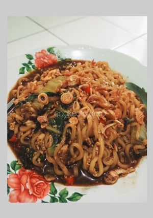 Foto resep Mie nyemek indomie
