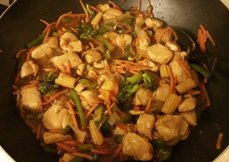 How to Make Quick Teriyaki Chicken Stir-Fry