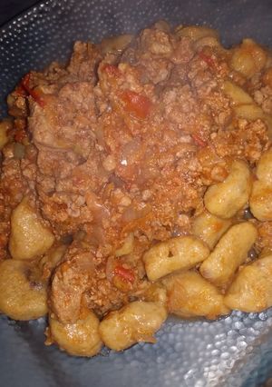 Una foto de Ñoquis de batata con harina integral