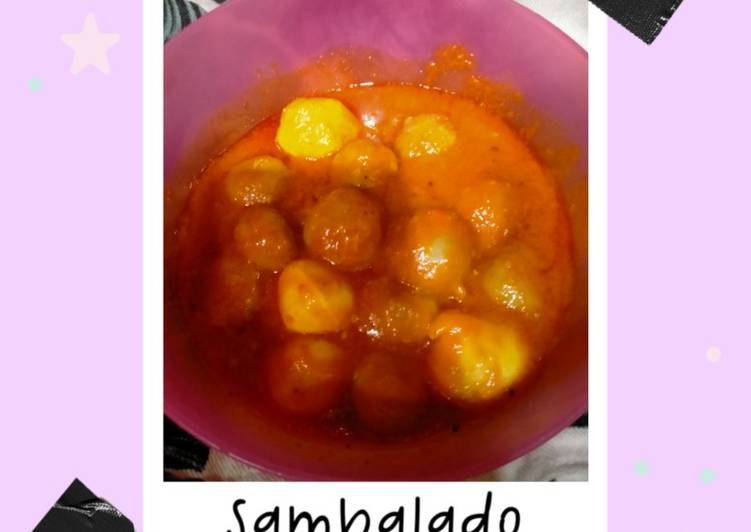 Bakso balado pedas mantap 🔥🔥🔥