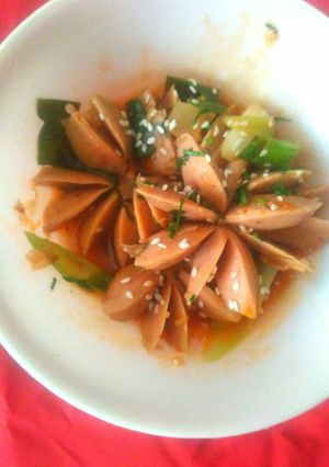 Foto resep Sosis asam manis ala BuLan