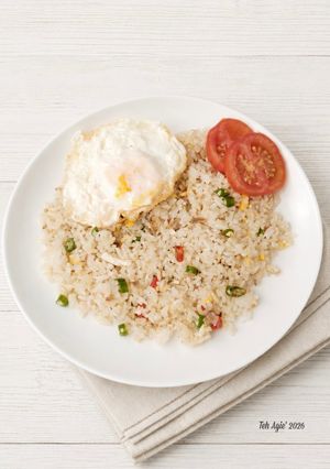 Foto resep Nasi Goreng Teri Cabe Ijo