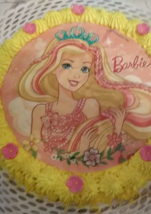 Foto principal de Tarta barbie con Thermomix