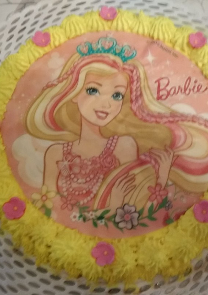 Una foto de Tarta barbie con Thermomix