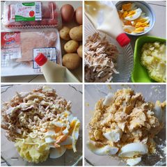 A picture of Chicken Potato Salad.