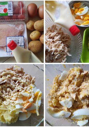 A picture of Chicken Potato Salad.