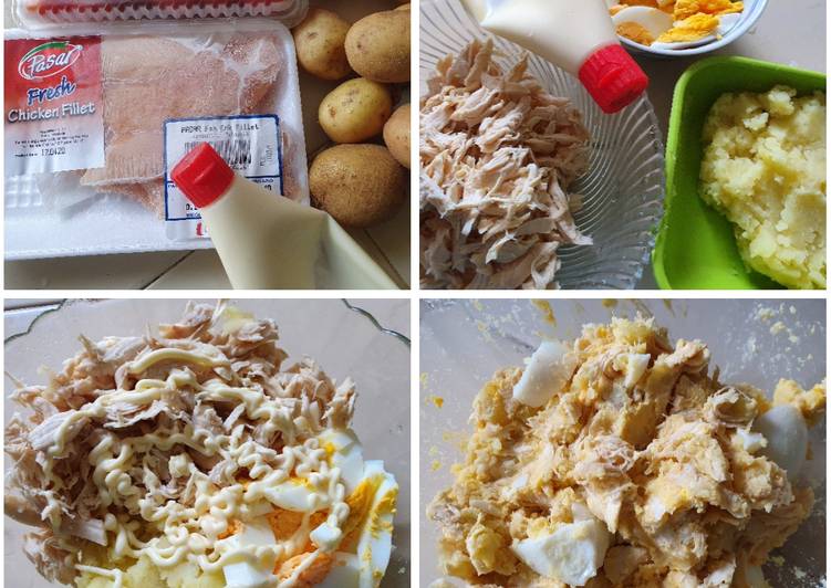 Guide to Make Chicken Potato Salad in 21 Minutes at Home