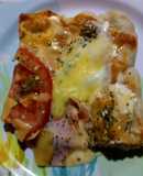 Pizza con harina prepizza