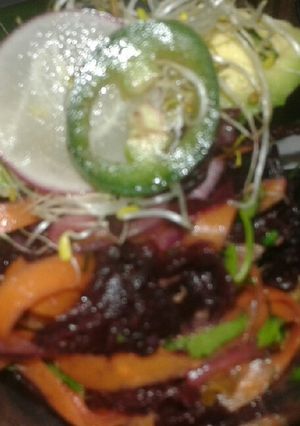 Una foto de Ceviche vegano