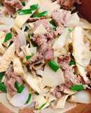 Thịt bò xào măng