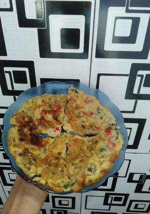 Foto resep Telor dadar asam sunti