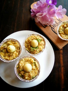 Foto resep 71. Perkedel Panggang Telur Puyuh (MPASI for baby 1y+*)