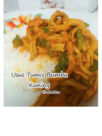 Cara Gampang Membikin Resep Usus Tumis Bumbu Kuning yang Sempurna Anti Ribet, Lezat