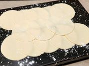 Una foto de empanada de tapioca