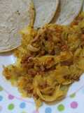 Repollo con chorizo