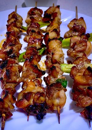 Foto resep Yakitori Chicken With Ginger, Garlic and Soy Sauce