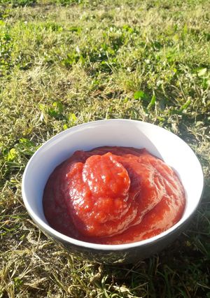Une photo de Compote pomme fraise