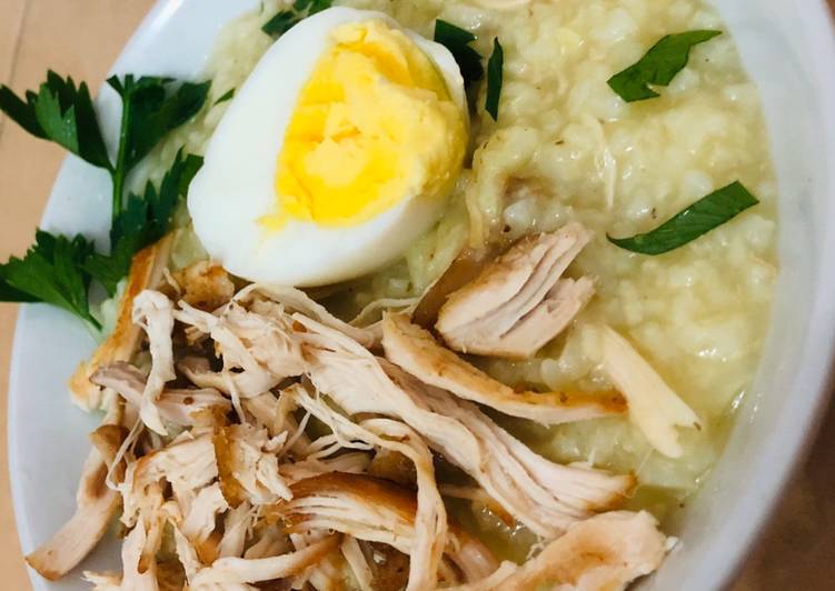 DICOBA@ Resep Bubur ayam kuning simpel ide masakan sehari hari