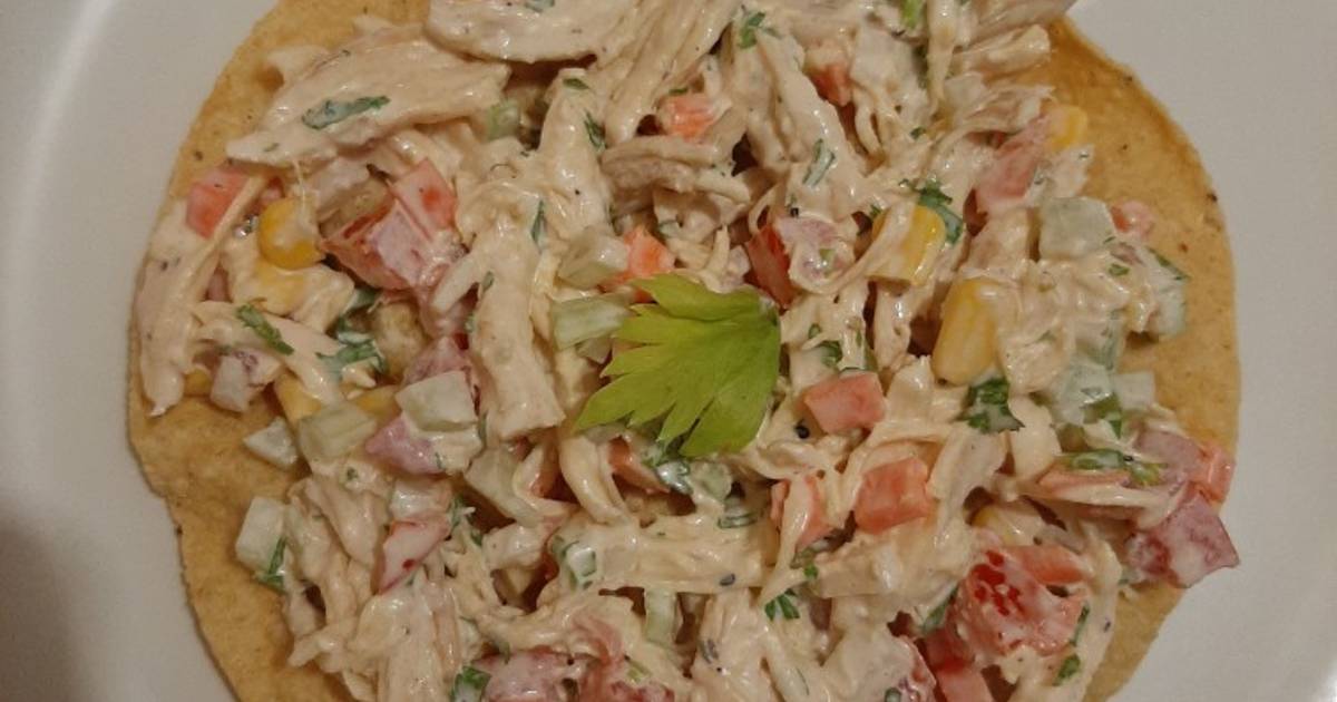 Ensalada de pollo con mayonesa 570 recetas caseras Cookpad