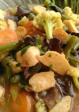 Foto resep Tumis sayur saus tiram