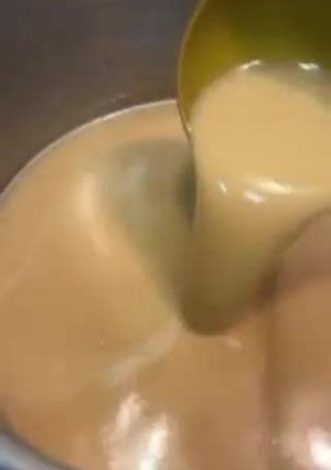 Una foto de Mi sopa/crema de cebolla