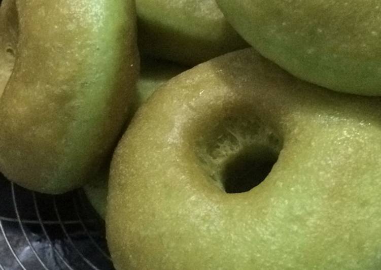 Donat pandan mantul anti gagal😍