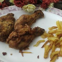 A picture of Bohri chicken.