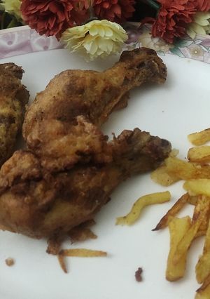 A picture of Bohri chicken.