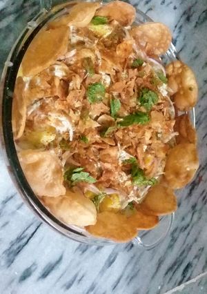 A picture of Aalu Chaat.