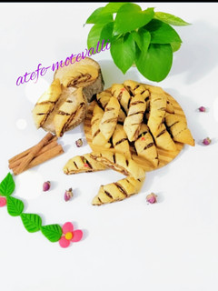 عکسی از دستور شیرینی خرمای عربی (مقروطة بالتمر)