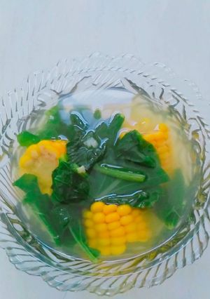 Foto resep Sop Sawi Jagung