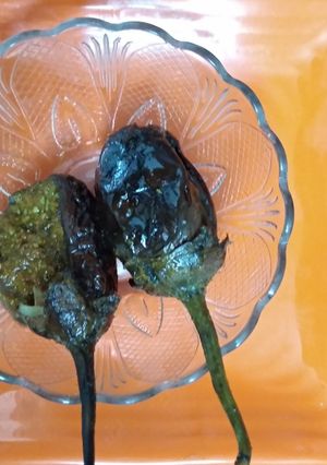 A picture of Masala Brinjal.