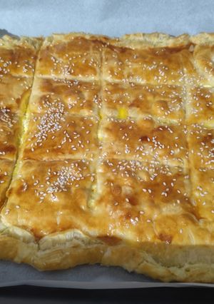Φωτογραφία της συνταγής Τυρόπιτα με σφολιάτα