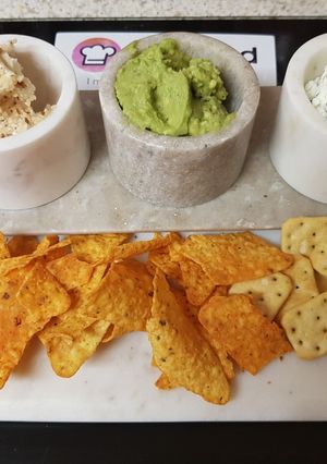A picture of Nice Dips for Supper.