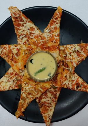 A picture of Dosa pizza.