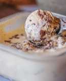 Helado “cookies and cream” (sin gluten)