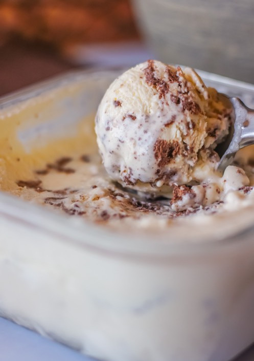 Una foto de Helado “cookies and cream” (sin gluten)