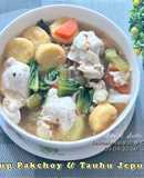 Sup Pakchoy & Tauhu Telur