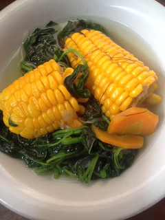 Foto resep Sayur Bayam Jagung Manis
