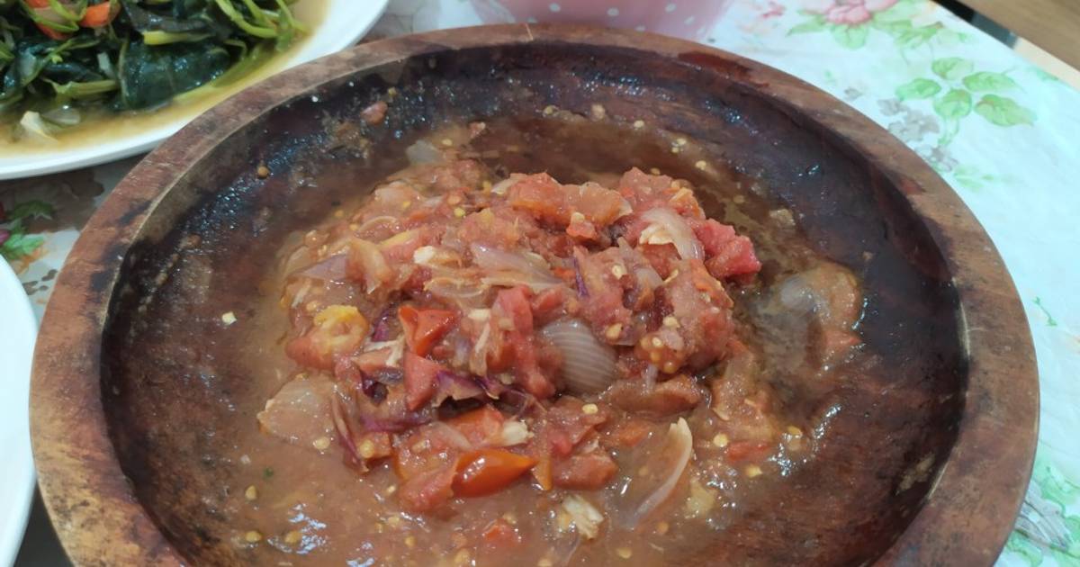 Resep Sambel Terasi Tomat oleh pupah 👸 - Cookpad