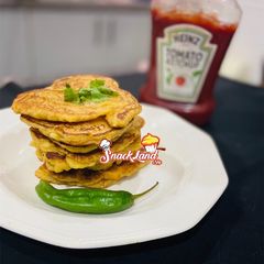 Potatoes pancake A picture of Potatoes pancake.