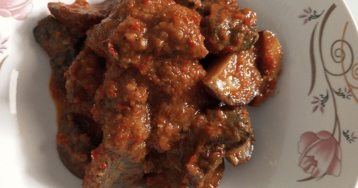 Sambal Goreng Ati Sapi & Jengkol
