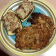 Zapallos italianos con fritos de Lechuga
