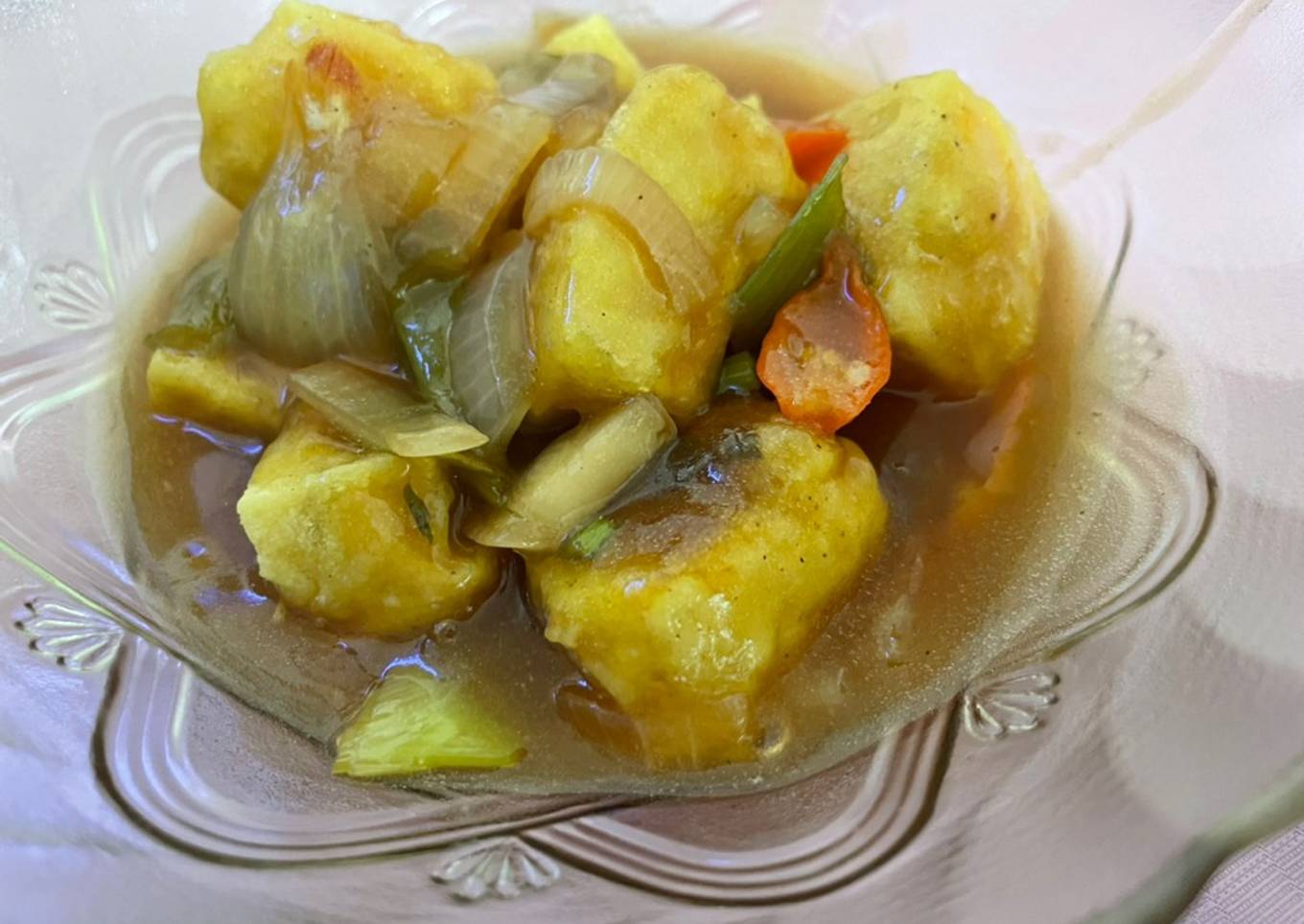 Tahu saus mentega