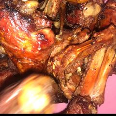 Fried turkey A picture of Fried turkey.