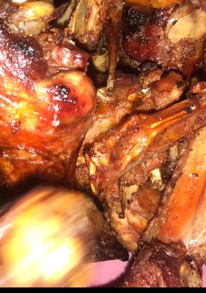 A picture of Fried turkey.
