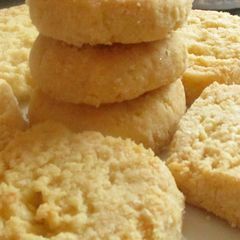 Almond Shortbread biscuits A picture of Almond Shortbread biscuits.