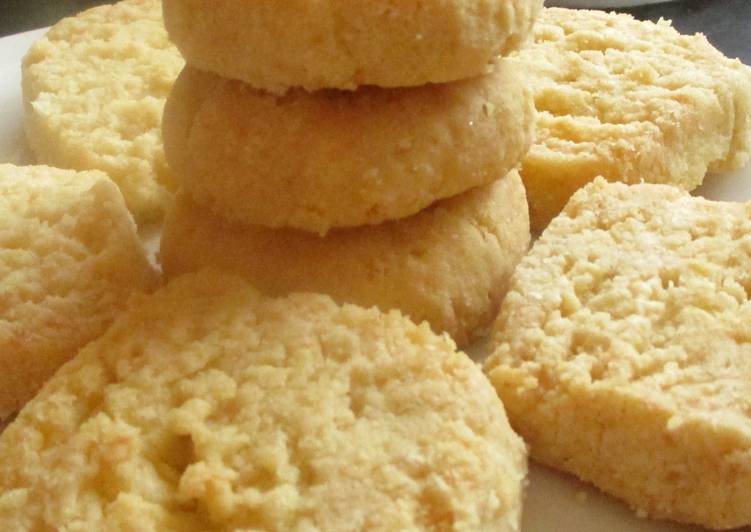 Recipe of Award-winning Almond Shortbread biscuits