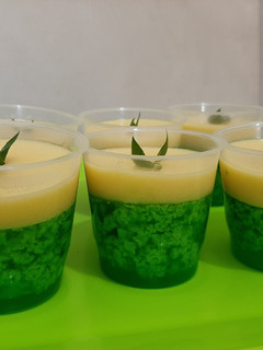 Foto resep Puding Lumut Pandan Mentega