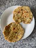 Pan de avena al sartén